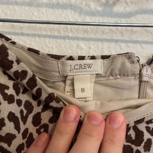 J Crew Cheetah Print Pencil Skirt, Size 8 - Picture 3 of 3